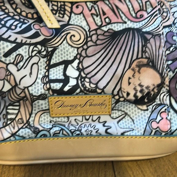 ❤️Wow, Super Rare.. Disney Dooney & Bourke Cruise line Nylon Backpack - Picture 12 of 16